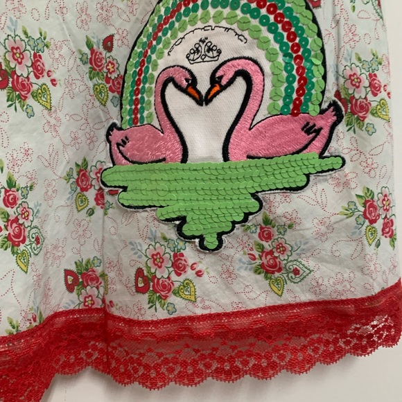 Fornarina Cotton Swan Skirt - Picture 5 of 10